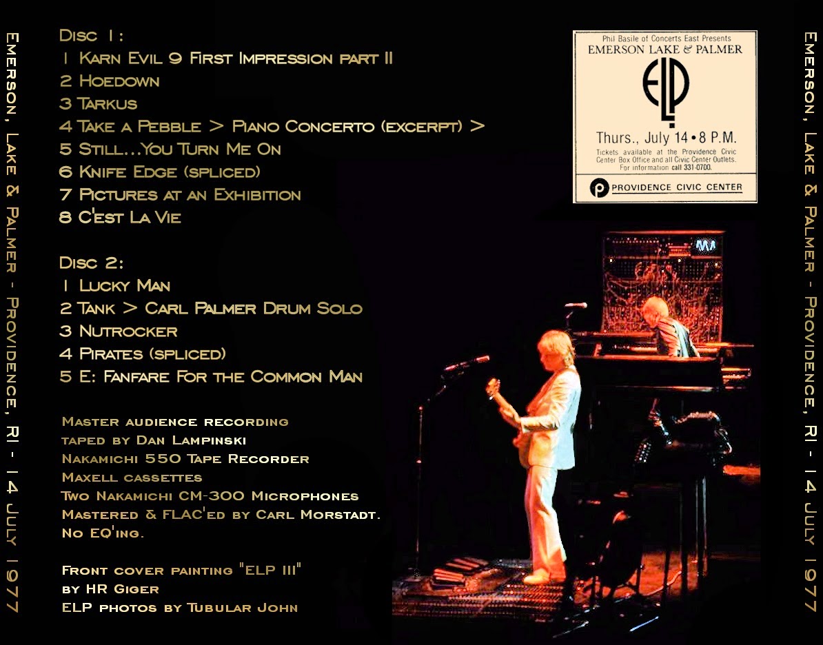 Emerson Lake Palmer Fanfare 1970 1997
